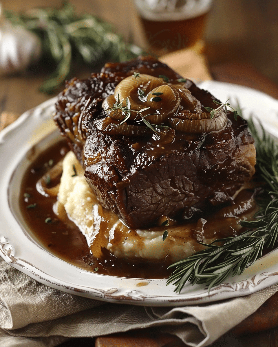 Savory French Onion Pot Roast