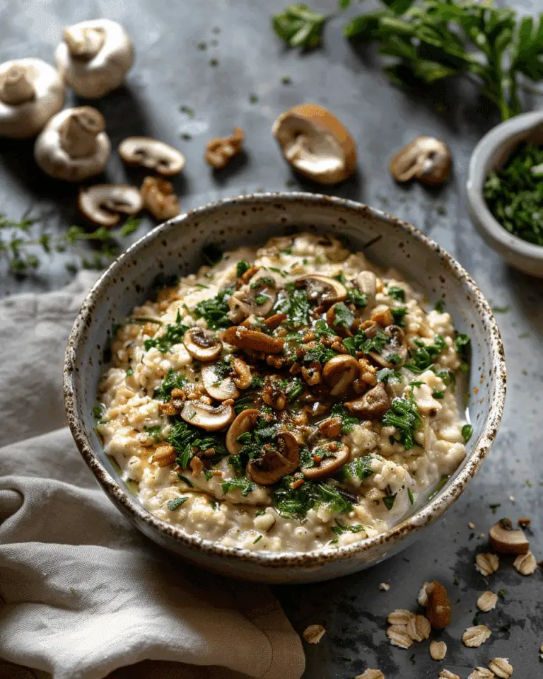 Savory Oatmeal Bowl