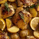 Sheet Pan Lemon Balsamic Chicken and Potatoes