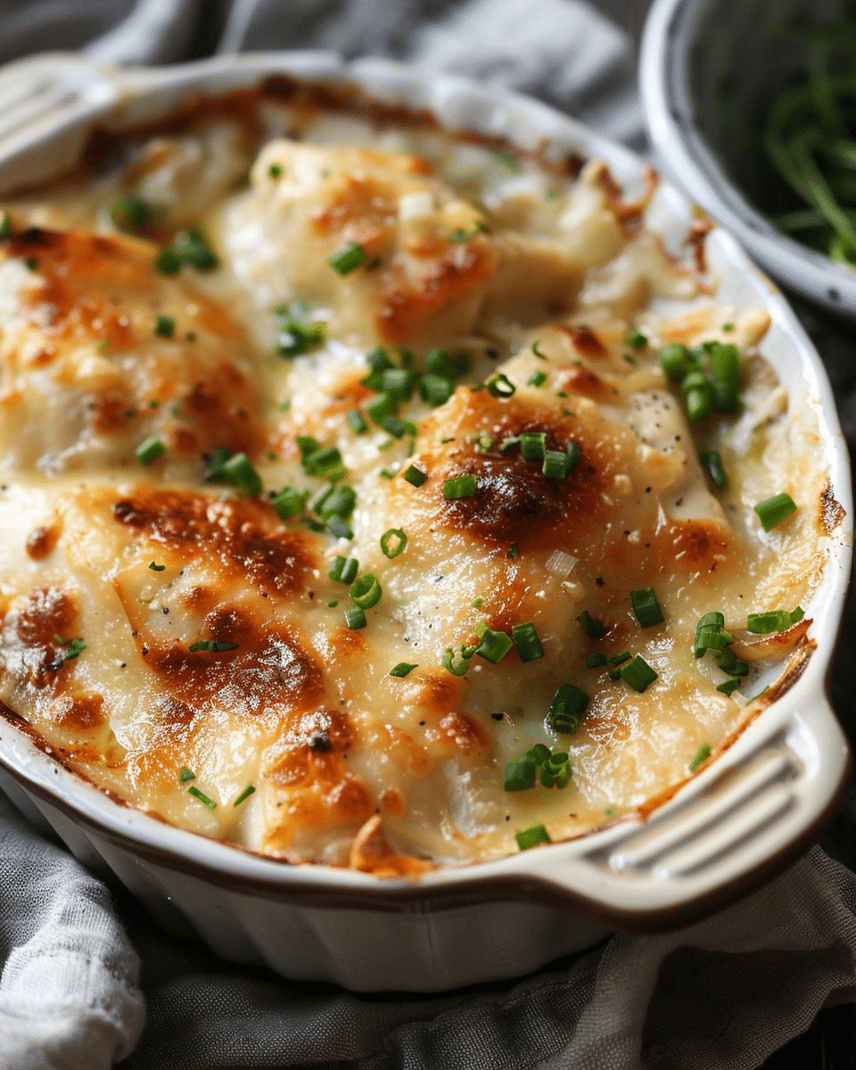 Slow Cooker French Onion Chicken