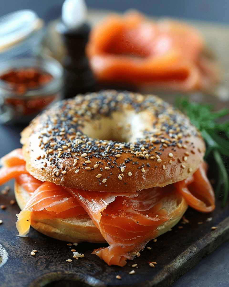 Smoked Salmon Bagel