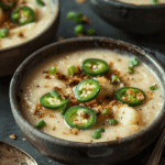 Smoky Jalapeño Cheddar Potato Soup