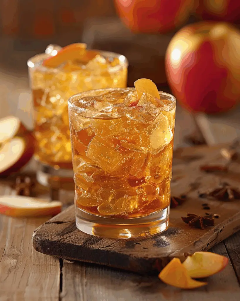 Spiced Apple Cider Mocktail Recipe