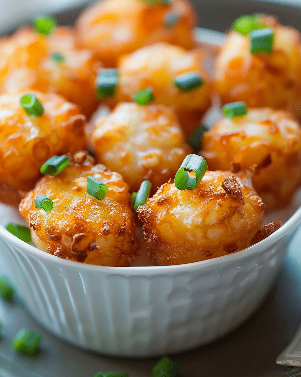 Tater Tot Appetizer Cups
