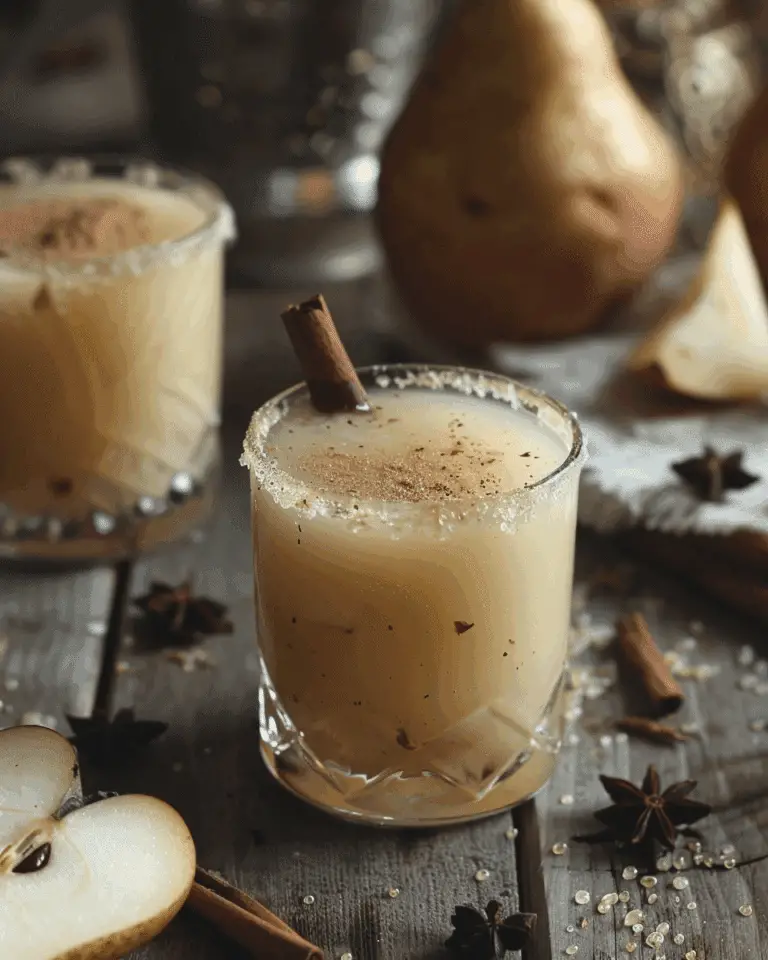Vanilla Pear Punch Recipe