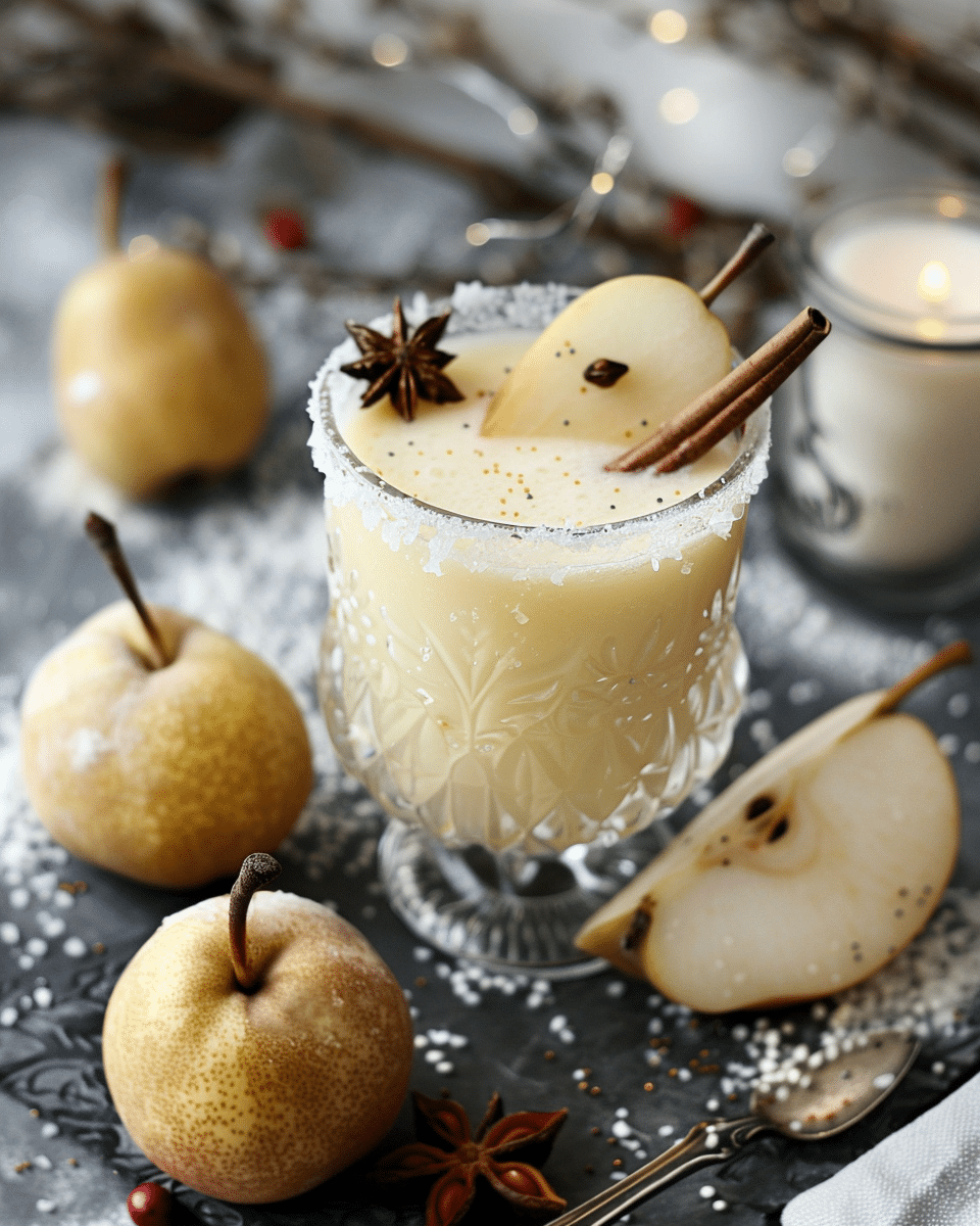 Vanilla Pear Punch Recipe
