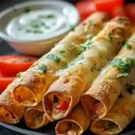 Cheesy Chicken Taquitos Recipe