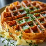 Easy Low Carb Chaffle with Egg and Cheese Recipe 4 Easy Low Carb Chaffle with Egg and Cheese Recipe