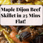 Maple Dijon Beef Skillet Recipe