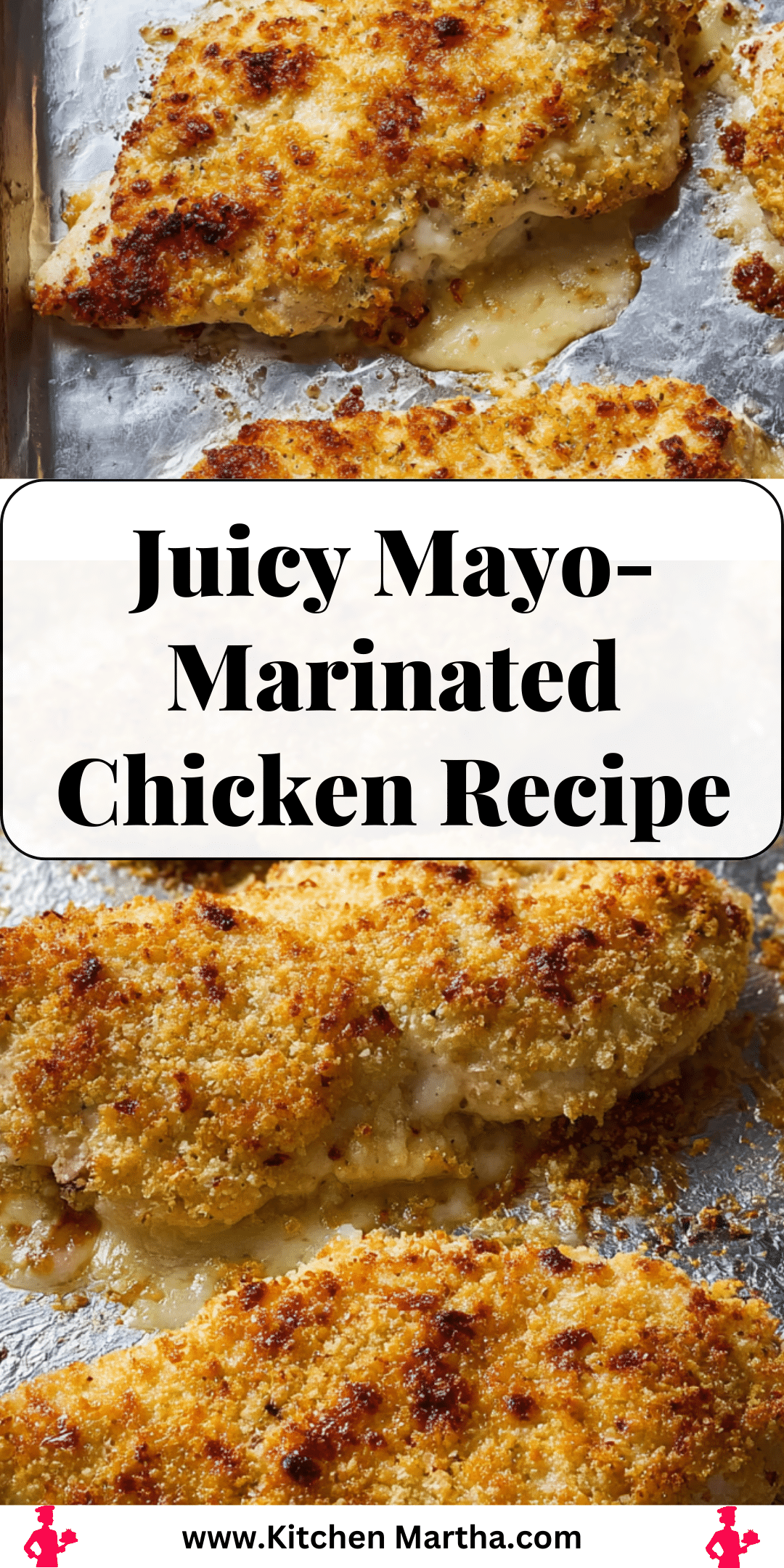Mayo Chicken Delight: Simple & Creamy Parmesan Recipe - Recipe Image