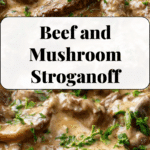 Beef and Mushroom Stroganoff Recipe