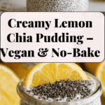 Lemon Cream Chia Pudding with Oat Milk Recipe