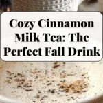 Sweet Cinnamon Milk Tea Recipe