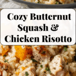"Butternut Squash and Chicken Risotto Recipe