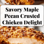 "Maple Pecan Crusted Chicken Recipe