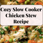 Slow Cooker Chicken Stew Recipe