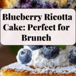 "Blueberry Ricotta Cake Recipe