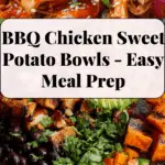 BBQ Chicken Sweet Potato Bowls Recipe
