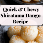 Shiratama Dango (Rice Dumplings/Mochi Balls) Recipe