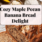 "Maple Pecan Banana Bread Recipe