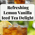 Lemon Vanilla Black Iced Tea Recipe