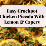 Crockpot Chicken Piccata Recipe
