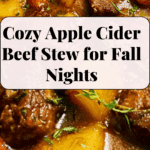 Apple Cider Beef Stew Recipe