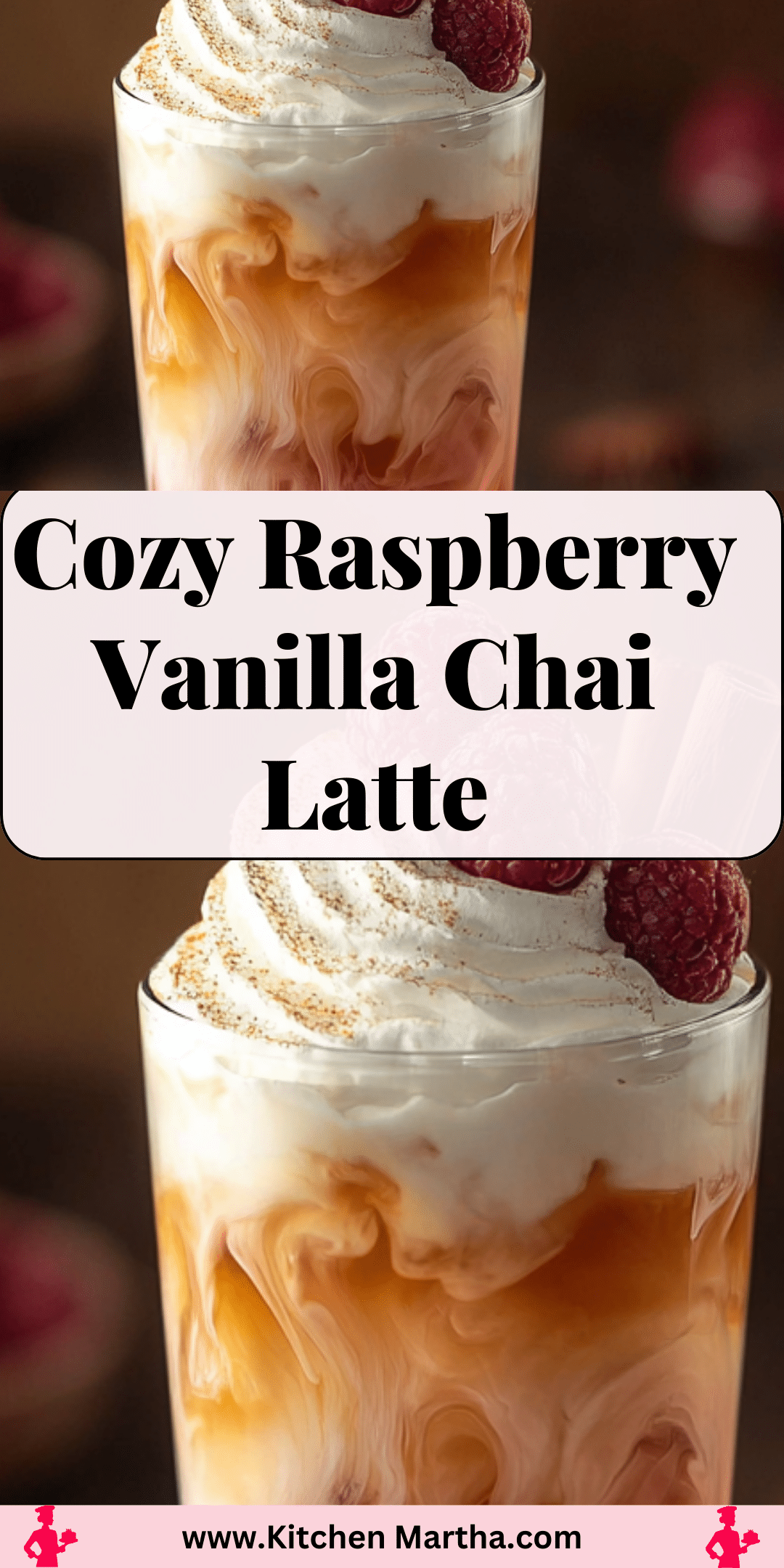Raspberry Vanilla Chai: Vibrant Drink Recipe for Tea Lovers - Recipe Image