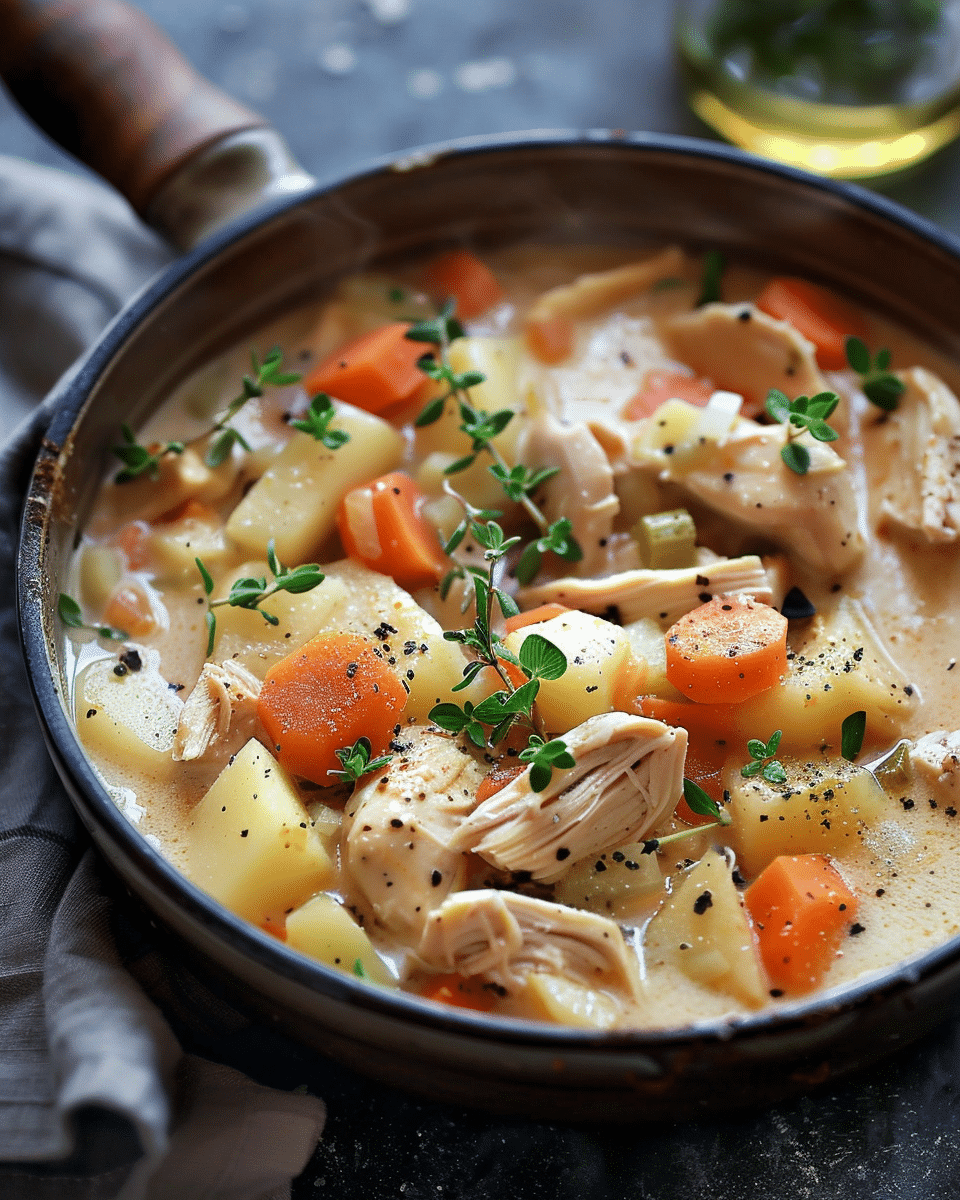 Apple Cider Chicken Stew