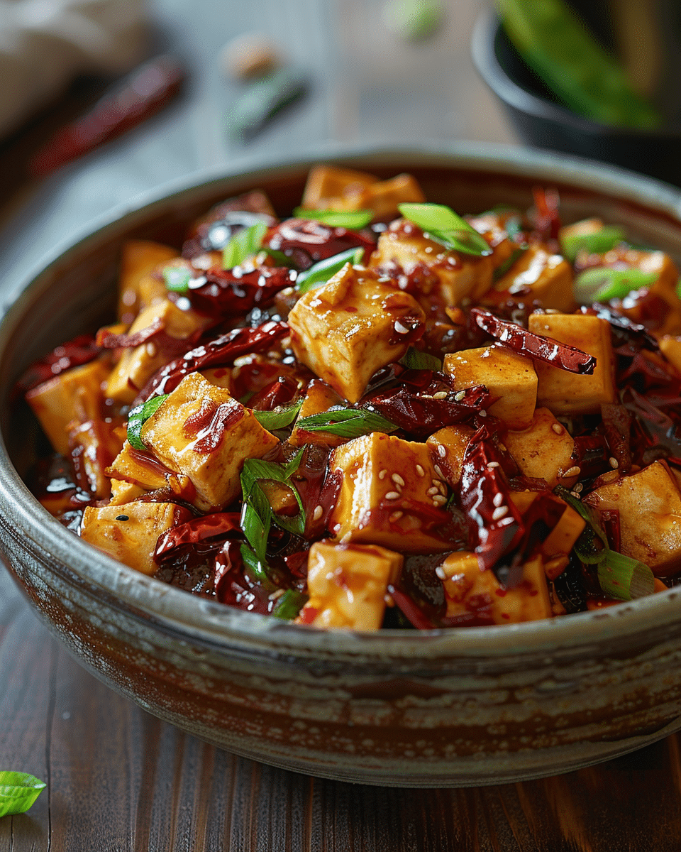 Chili Tofu Stir-Fry