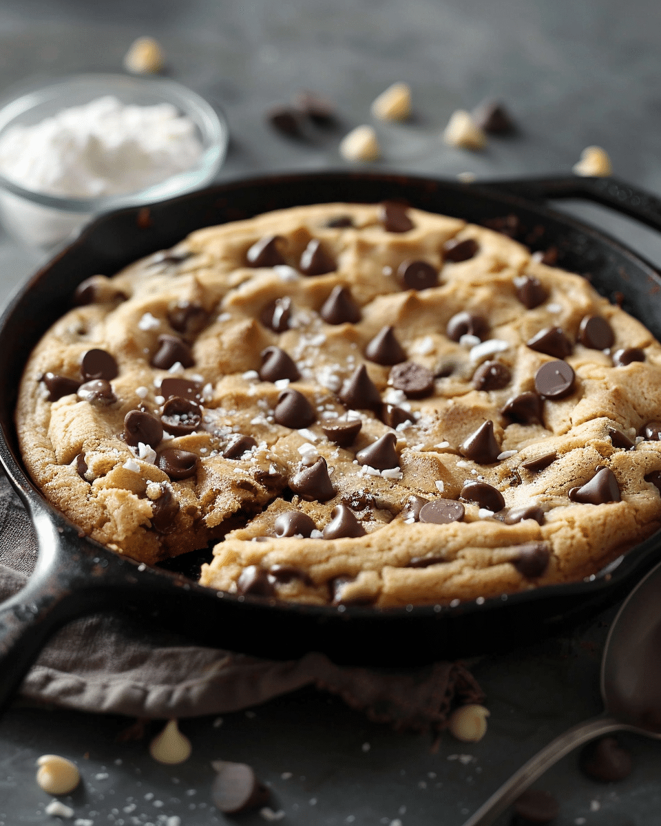 Chocolate Chip Cookie Skillet Recipe