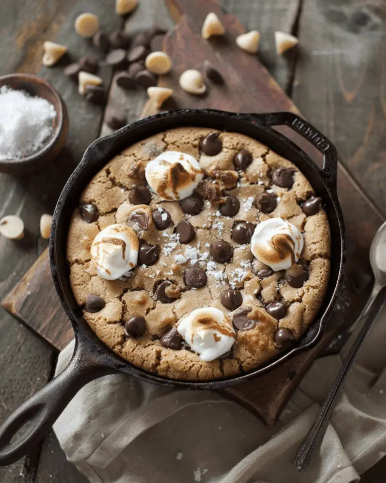 Chocolate Chip Cookie Skillet Recipe