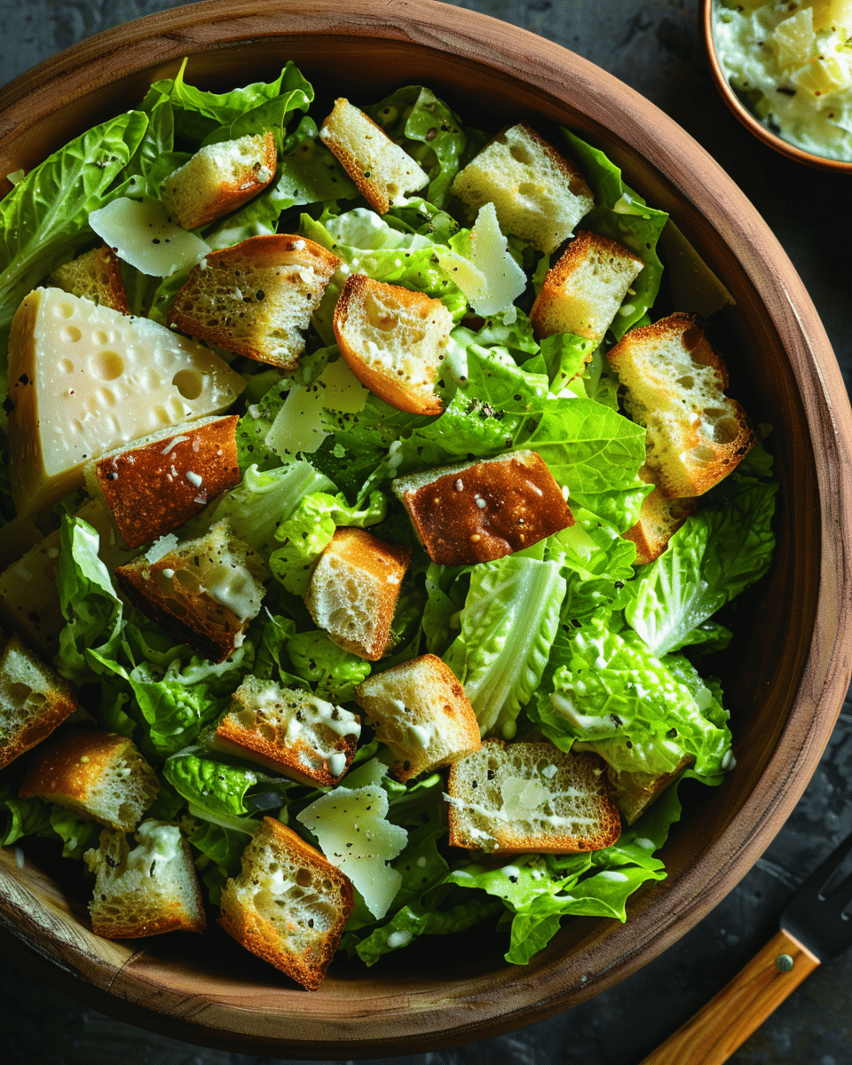 Classic Caesar Salad With a Twist Recipe