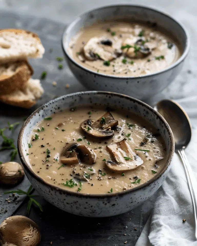 Creamy Mushroom Soup