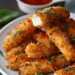 Crispy Baked Mozzarella Sticks Recipe
