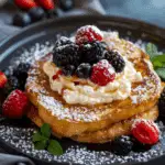 French Toast with Berries and Mascarpone