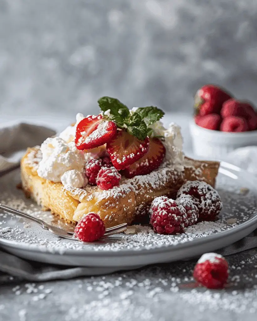French Toast with Berries and Mascarpone