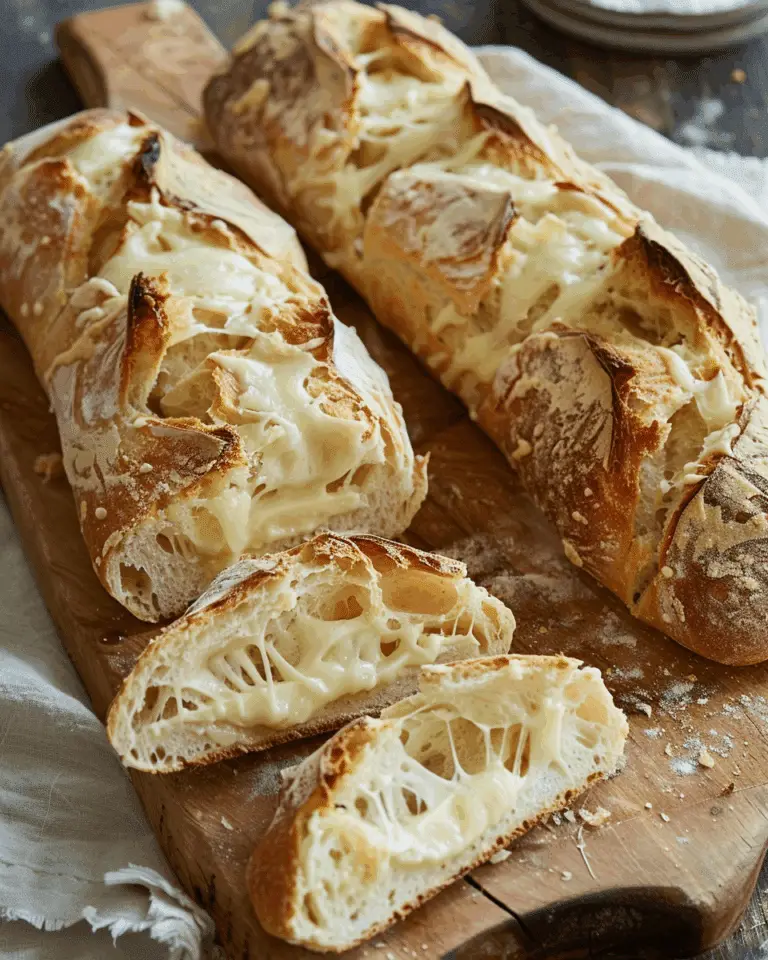 Gruyère-Stuffed Crusty Loaves