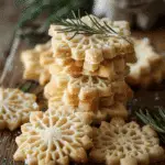 Lemon Rosemary Shortbread Cookies