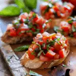 Loaded Bruschetta