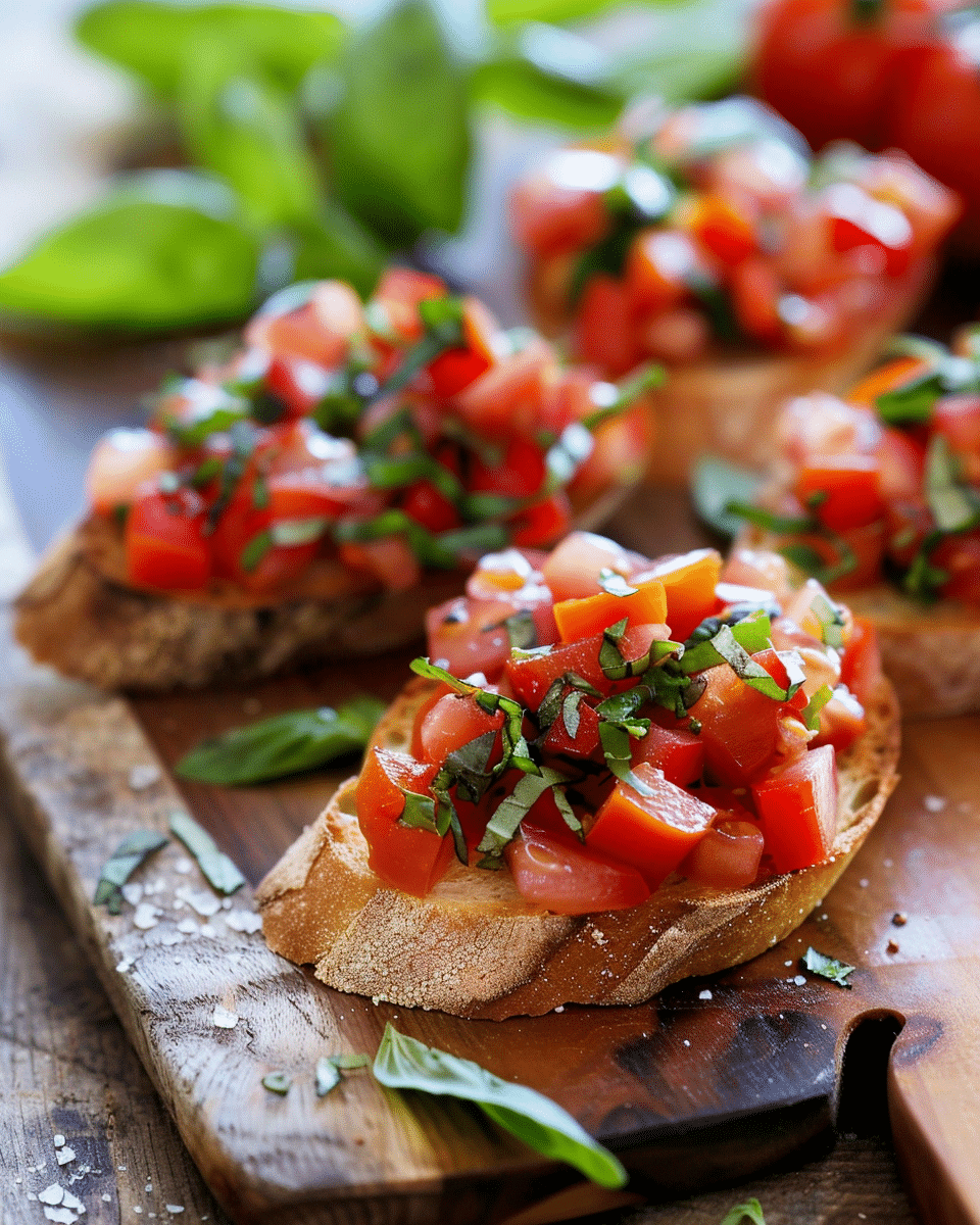 Loaded Bruschetta