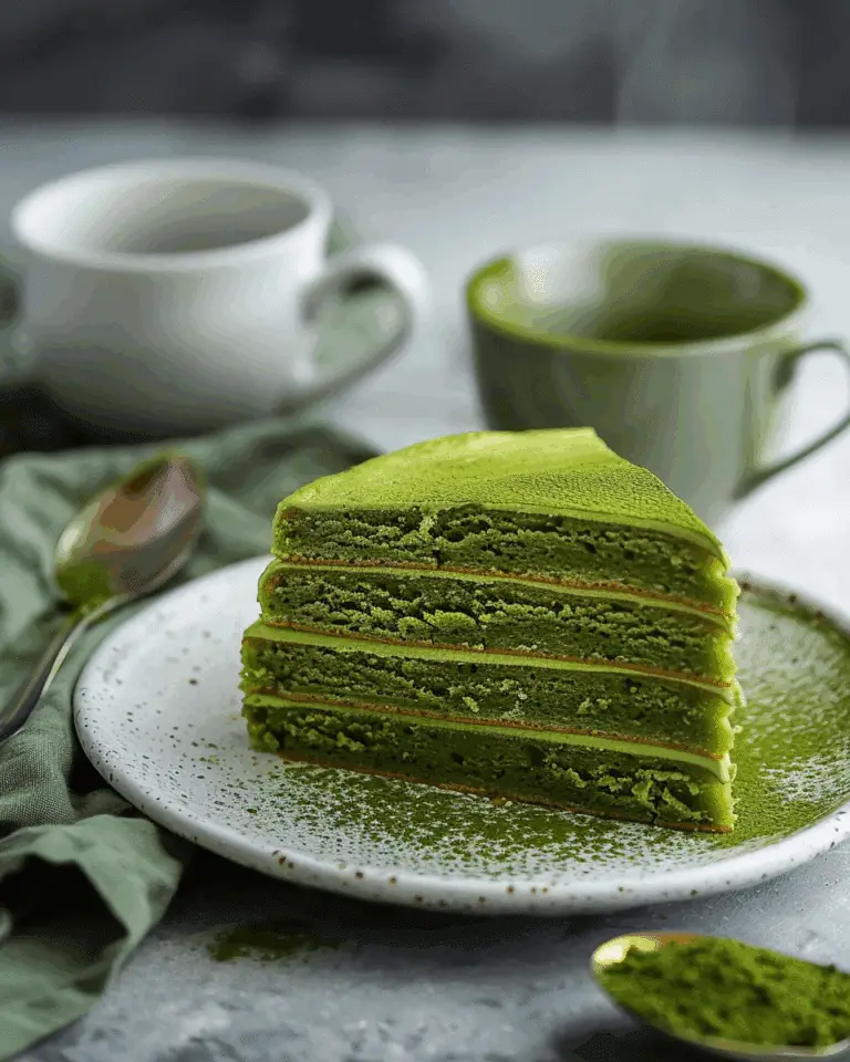 Matcha Green Tea Pancakes