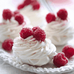 Raspberry Mini Pavlovas