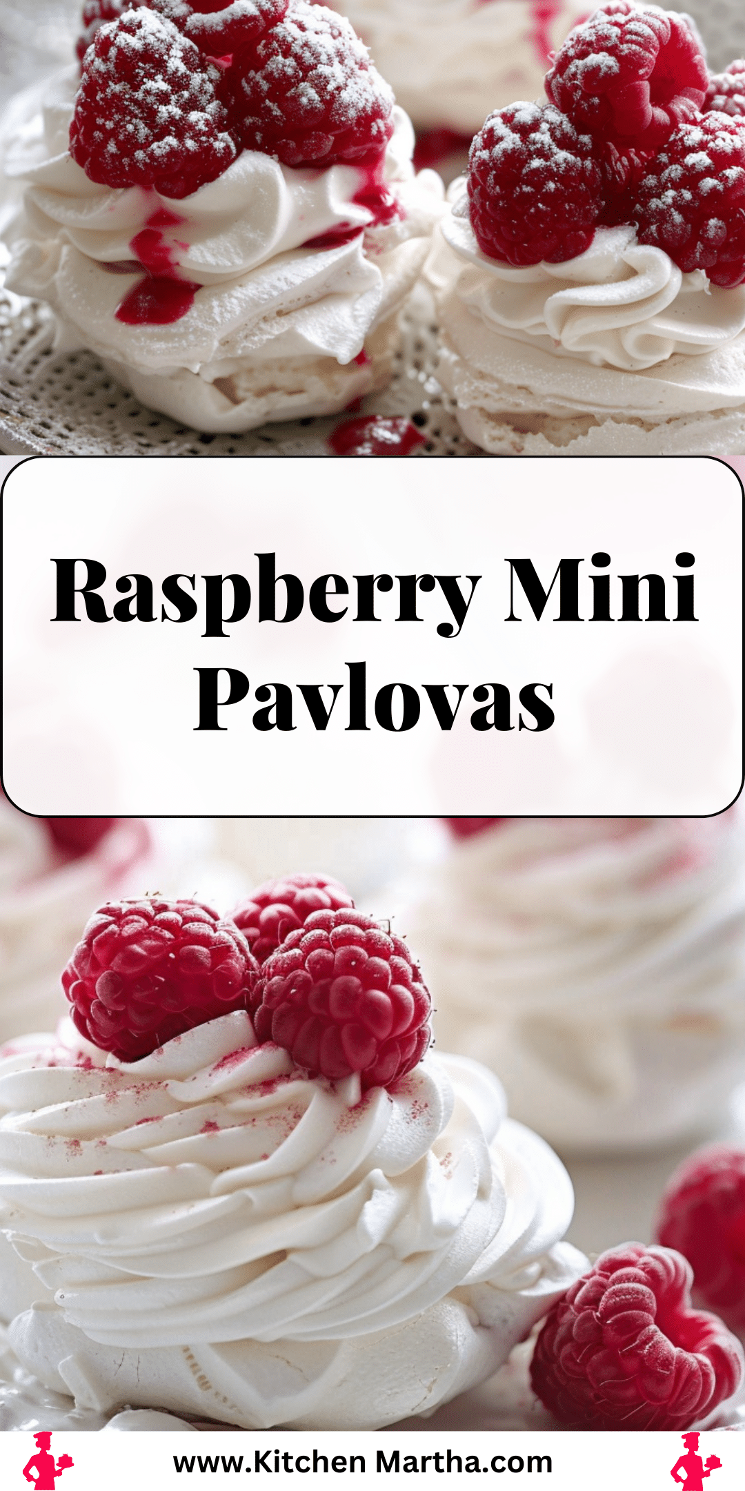 Raspberry Mini Raspberry Mini Pavlovas | Kitchen Martha