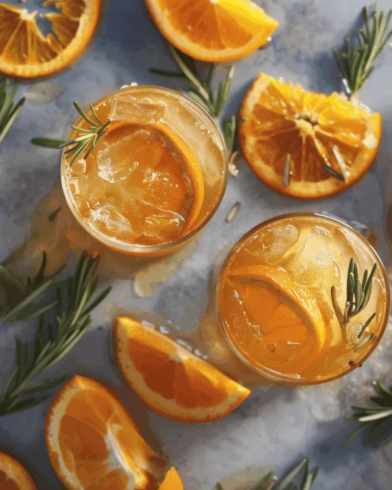 Rosemary Orange Zinger