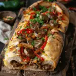 Sausage and Pepper Stuffed Bread
