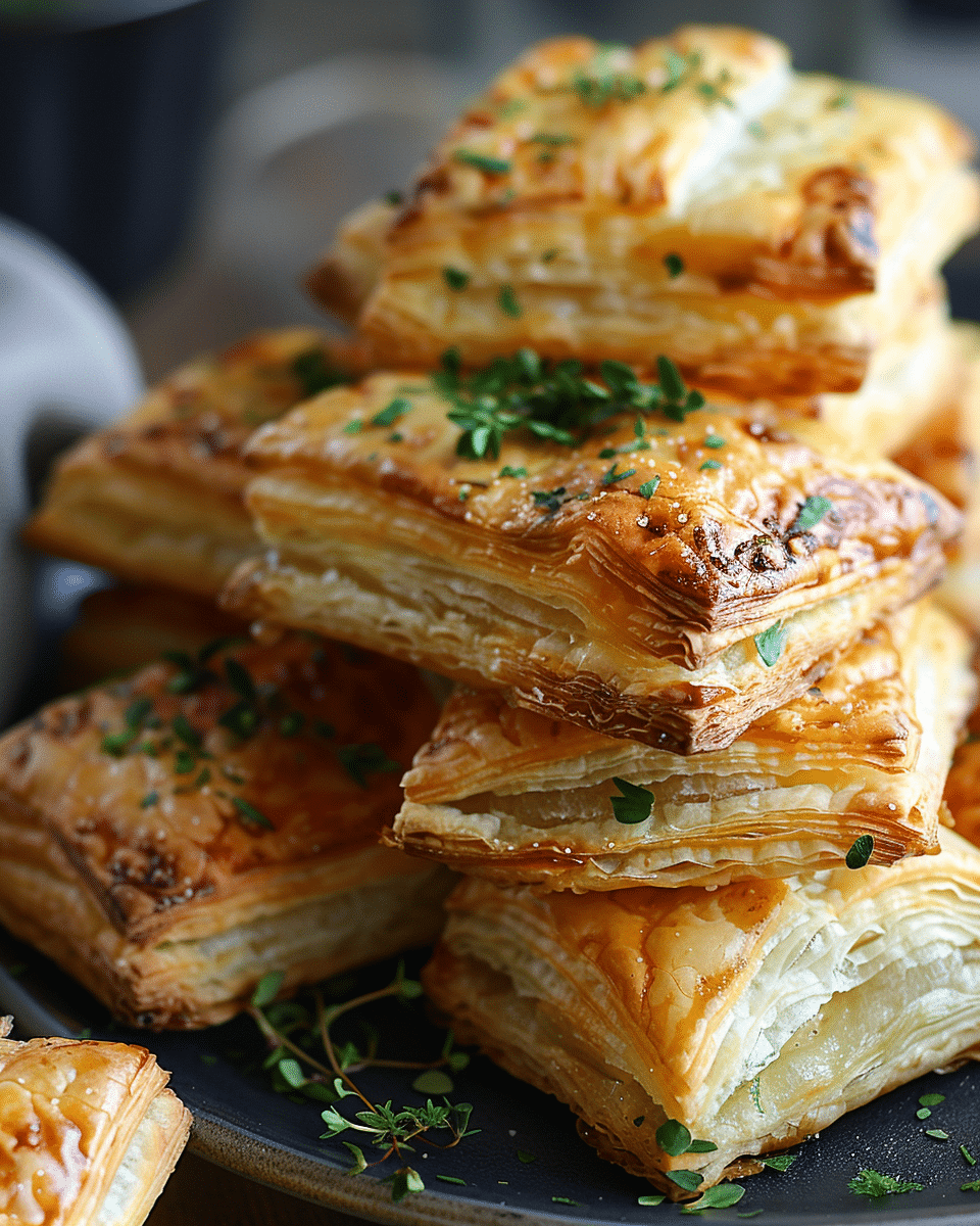 Savory Puff Pastry Bites