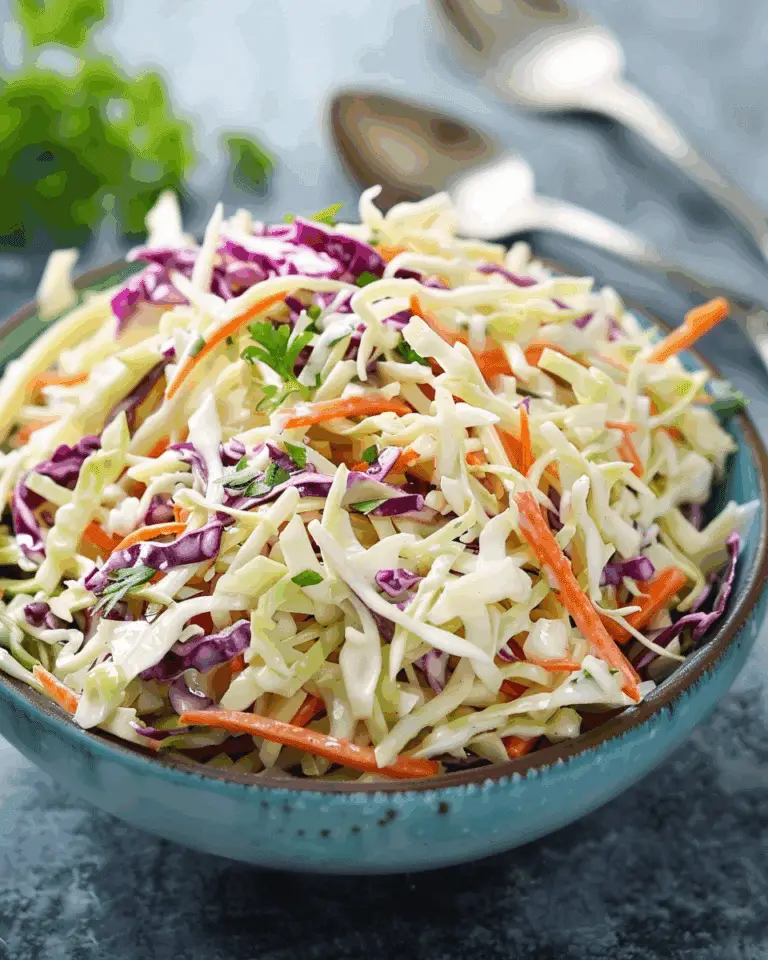 Simple and Tasty Coleslaw Recipe