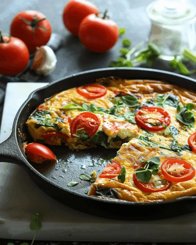 Veggie and Cheese Frittata