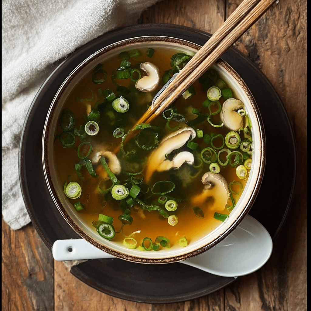Japanese Clear Soup Recipe - Recipe Image